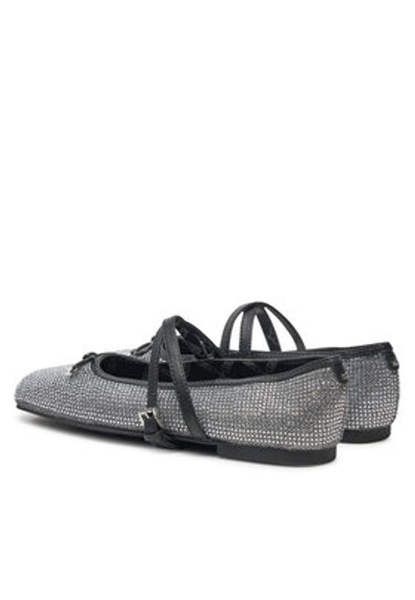 MICHAEL Michael Kors Baleriny 40F4CTFP3D Srebrny. Kolor: srebrny. Materiał: skóra