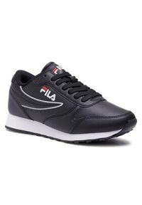 Fila Sneakersy Orbit Low Wmn 1010308.25Y Czarny. Kolor: czarny. Materiał: skóra #8