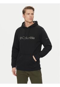 columbia - Columbia Bluza Csc Basic Logo II EM2179 Czarny Regular Fit. Kolor: czarny. Materiał: syntetyk