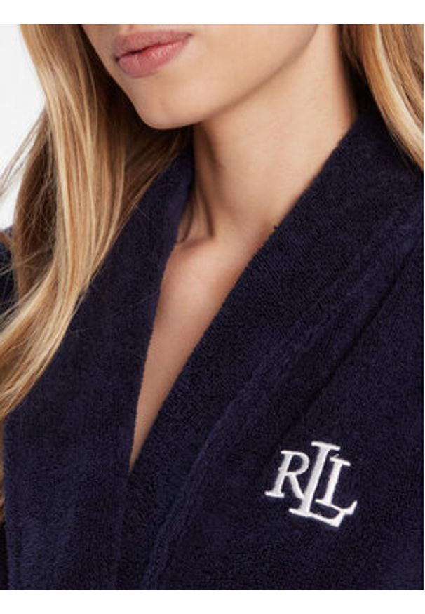 Lauren Ralph Lauren - LAUREN RALPH LAUREN Szlafrok ILN42298 Beżowy. Kolor: beżowy. Materiał: bawełna