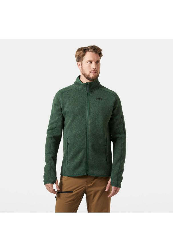 Polar Helly Hansen Varde 2.0. Kolor: zielony. Materiał: polar. Sport: turystyka piesza