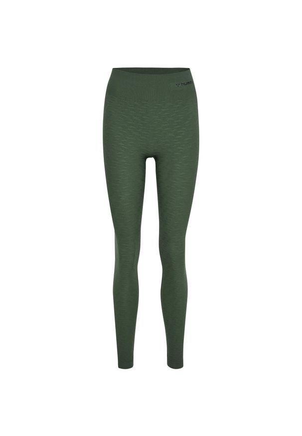 Legging wysoka talia bez szwów dla kobiet Hummel Mt Focus. Stan: podwyższony. Kolor: wielokolorowy, brązowy, zielony. Sport: joga i pilates