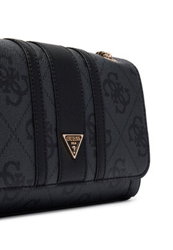 Guess Torebka 180976 Czarny. Kolor: szary. Materiał: skórzane