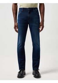 Wrangler - WRANGLER MĘSKIE SPODNIE JEANSOWE WRANGLER TEXAS SLIM SAPPHIRE STONE 112364460