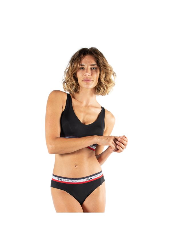 Biustonosz Sportowy Fila Woman Bra FU6088. Kolor: czarny