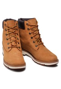 Timberland Trapery Lucia Way 6in Boot Wp TB0A1T6U231 Brązowy. Kolor: brązowy. Materiał: skóra, nubuk #4