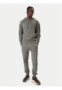 BOSS Dres Wesmallhood 50541065 Szary Regular Fit. Kolor: szary. Materiał: bawełna #1