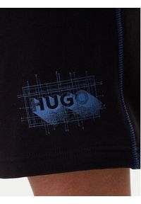 Hugo - HUGO Szorty sportowe Nothali 50553499 Czarny Regular Fit. Kolor: czarny. Materiał: bawełna. Styl: sportowy #5