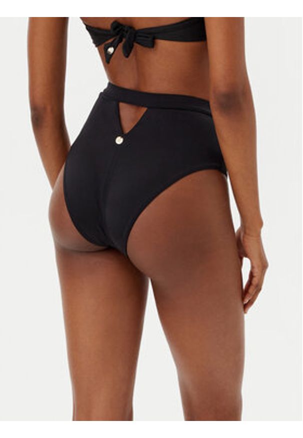 Max Mara Beachwear Dół od bikini 2516821239650 Czarny. Kolor: czarny. Materiał: syntetyk