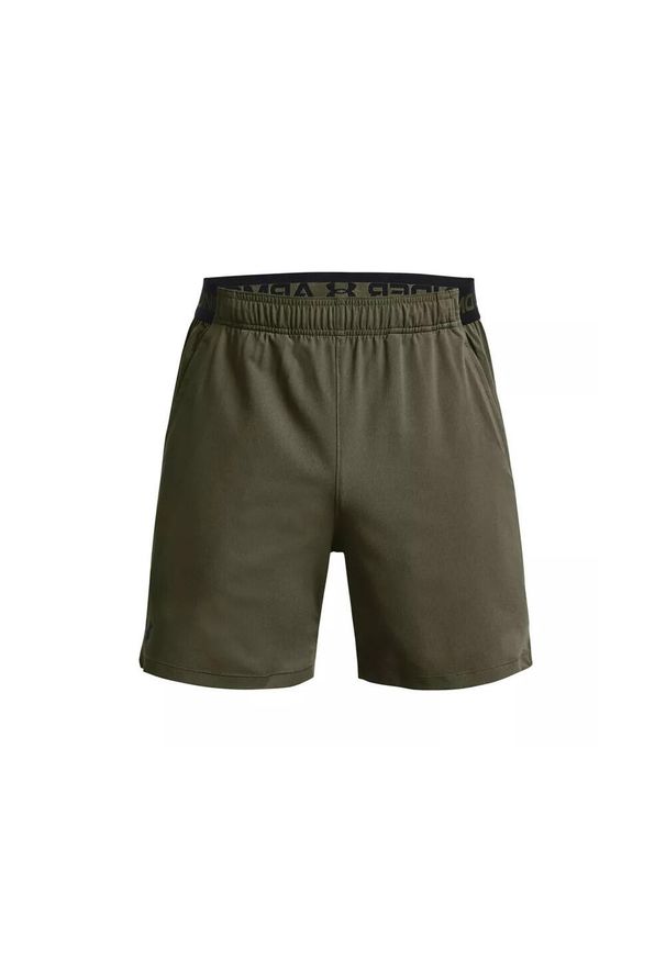 Szorty Under Armour Vanish 26 cm. Kolor: czarny, wielokolorowy, zielony. Sport: fitness