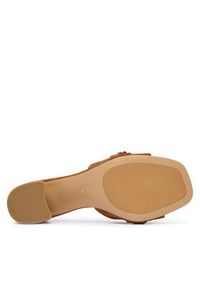 Guess Klapki FLJGU2 SUE03 Brązowy jasny. Kolor: brązowy. Materiał: zamsz, skóra #4