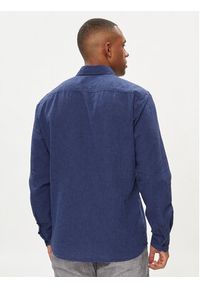 JOOP! Jeans Koszula 92Hanson2K 30041308 Granatowy Regular Fit. Kolor: niebieski. Materiał: bawełna, len