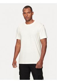 Calvin Klein Jeans T-Shirt J30J325268 Écru Regular Fit. Materiał: bawełna #1
