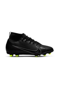 Buty piłkarskie dla dzieci Nike Mercurial Superfly 9 Club Fgmg. Zapięcie: sznurówki. Kolor: czarny. Materiał: syntetyk, tkanina, materiał. Szerokość cholewki: normalna. Sport: piłka nożna #1