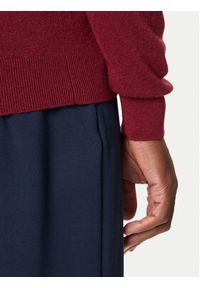 GANT - Gant Sweter 8050274 Czerwony Regular Fit. Kolor: czerwony. Materiał: wełna