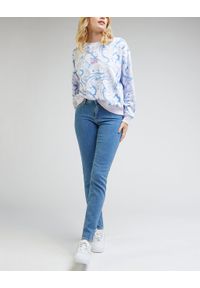 Lee - LEE ELLY DAMSKIE SPODNIE JEANSOWE JEANSY DŻINS SHREDDER BLUE L305GUB35 112330545 #3