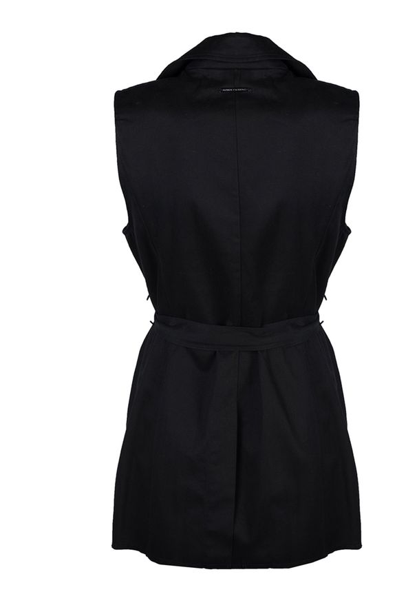 Armani Exchange Bezrękawnik | 3GYQ21 YNJHZ | Kobieta | Czarny. Kolor: czarny. Materiał: bawełna. Długość rękawa: bez rękawów
