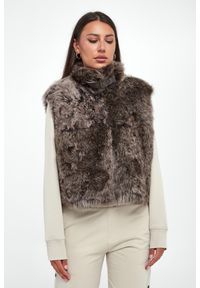 Aeronautica Militare - Kamizelka damska futrzana/kożuch AERONAUTICA MILITARE. Materiał: futro #3