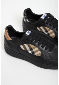 Burberry - Sneakersy męskie skórzane BURBERRY. Materiał: skóra #3