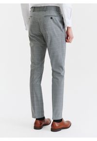 Pako Lorente - PAKO LORENTE – Szare spodnie garniturowe z wełną. Kolor: szary. Materiał: wełna #7
