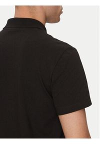 Lacoste Polo DH5522 Czarny Regular Fit. Typ kołnierza: polo. Kolor: czarny. Materiał: bawełna, syntetyk