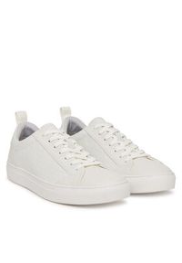 Hugo - HUGO Sneakersy Morien Tenn 50541696 Biały. Kolor: biały. Materiał: skóra #5