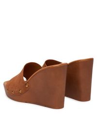 Aldo Klapki Grounded 14298773 Brązowy. Kolor: brązowy. Materiał: zamsz, skóra #6