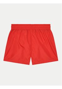 Pepe Jeans Szorty kąpielowe Logo Swimshort PBB10329 Czerwony Regular Fit. Kolor: czerwony. Materiał: syntetyk #2