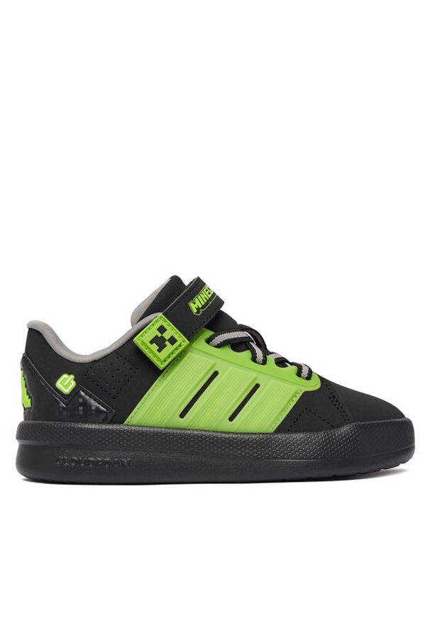 adidas Sneakersy Adidas Minecraft Lightorama Court Shoes Children KI9111 Czarny. Kolor: czarny. Materiał: skóra