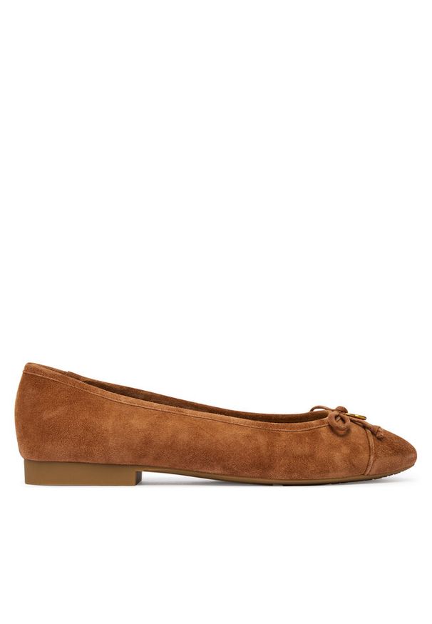 Baleriny MICHAEL Michael Kors. Kolor: brązowy