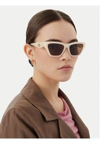 Coach Okulary przeciwsłoneczne 0HC8449U 579073 Kremowy. Kolor: kremowy #4