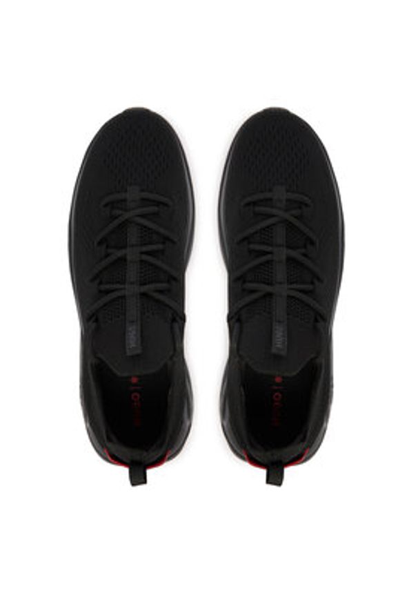 Hugo - HUGO Sneakersy Leon 50563493 Czarny. Kolor: czarny. Materiał: materiał
