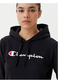 Champion Bluza 118097 Czarny Slim Fit. Kolor: czarny. Materiał: syntetyk #4