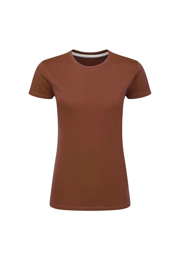 SG - Idealna Koszulka Damska. Kolor: brązowy. Sport: turystyka piesza