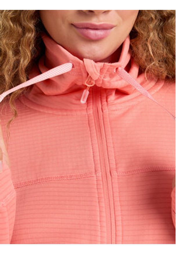 Roxy Bluza techniczna Vertere Full Zip ERJFT04974 Pomarańczowy Regular Fit. Kolor: pomarańczowy. Materiał: syntetyk