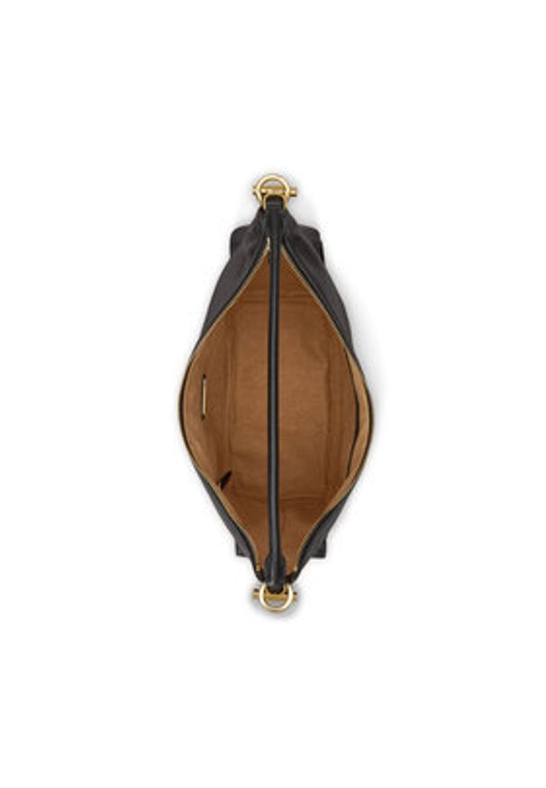 Lauren Ralph Lauren - LAUREN RALPH LAUREN Torebka 431P10123002 Czarny. Kolor: czarny. Materiał: skórzane