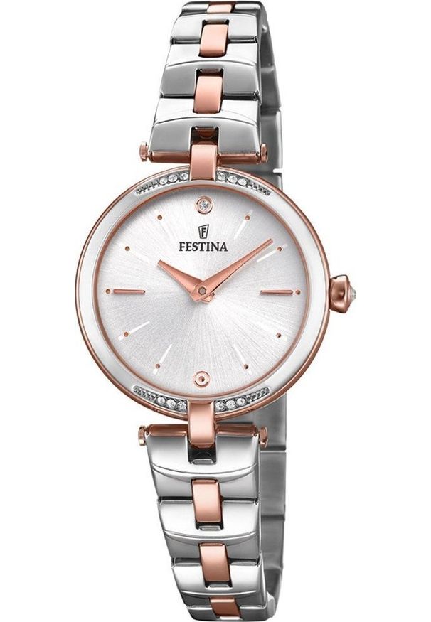 Zegarek Festina Zegarek damski Festina F20308-2 srebrny. Kolor: srebrny