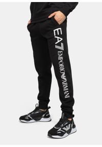 Spodnie dresowe męskie EA7 Emporio Armani (8NPPB5 PJ07Z 0203). Kolor: czarny. Materiał: dresówka #3