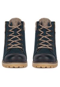 Remonte Trzewiki D7478-14 Niebieski. Kolor: niebieski. Materiał: skóra, nubuk #2