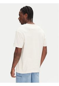 Tommy Jeans T-Shirt Paisley Flag DM0DM20810 Beżowy Relaxed Fit. Kolor: beżowy. Materiał: bawełna. Wzór: paisley #3