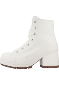 Tenisówki Converse Model Chuck 70 De Luxe Heel Kolor Biały. Kolor: biały. Materiał: tkanina