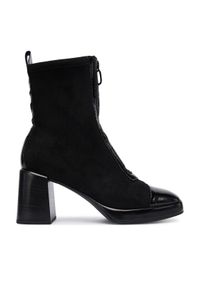 Hispanitas Botki HI254230 Czarny. Kolor: czarny. Materiał: materiał