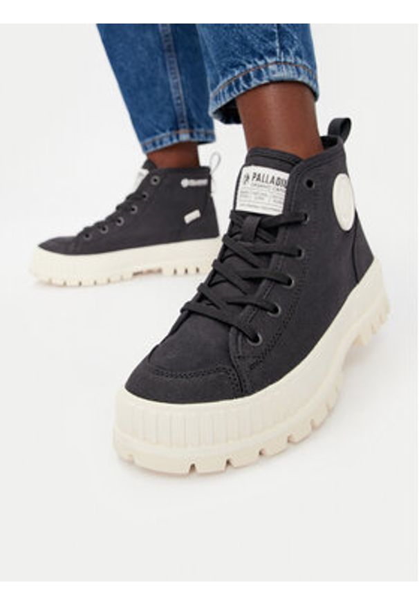 Palladium Trapery Pallashock Org 2 78568-008-M Czarny. Kolor: czarny. Materiał: materiał