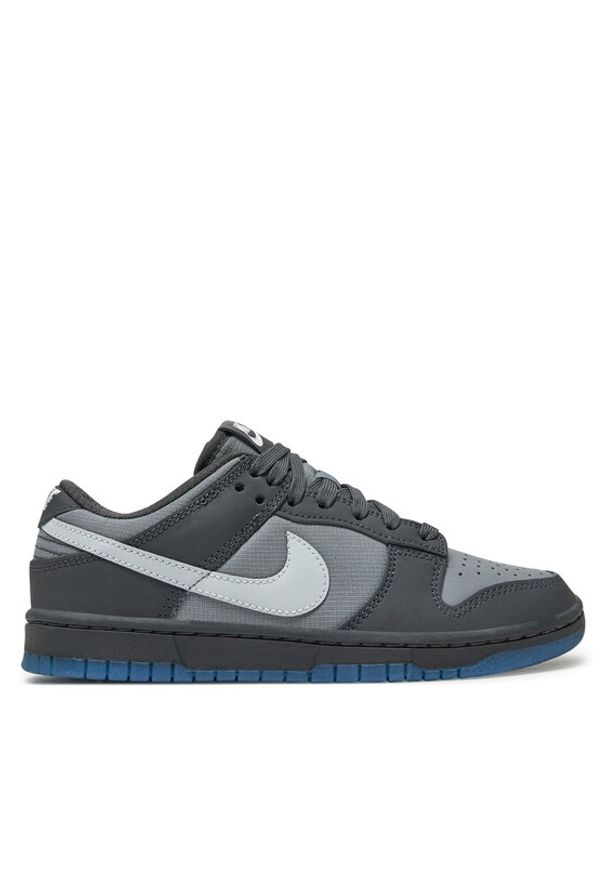 Nike Sneakersy Dunk Low FV0384 001 Czarny. Kolor: czarny. Materiał: skóra