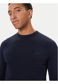 Guess Sweter M5YR26 Z0122 Granatowy Slim Fit. Kolor: niebieski. Materiał: syntetyk #3