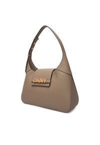 DKNY Torebka R523KL20 Beżowy. Kolor: beżowy. Materiał: skórzane #6
