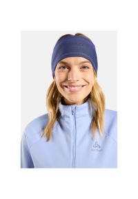 Opaska Odlo Headband POLYKNIT WARM REFLECTIVE. Kolor: fioletowy #1