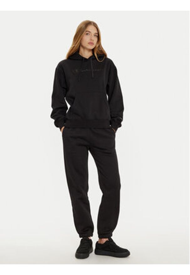 Champion Bluza 117581 Czarny Regular Fit. Kolor: czarny. Materiał: syntetyk, bawełna