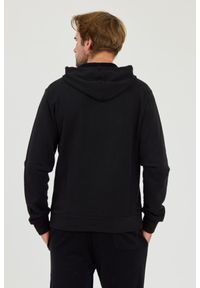 La Martina - LA MARTINA Czarna męska bluza Hooded Cot, Rozmiar M. Kolor: czarny #5