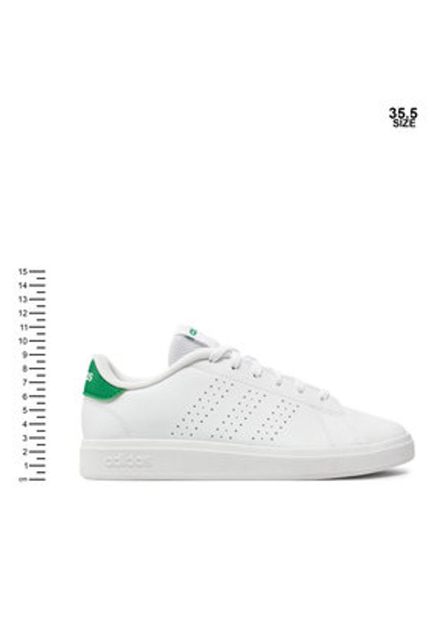 Adidas - adidas Sneakersy Advantage Base 2.0 J ID3889 Biały. Kolor: biały. Materiał: skóra. Model: Adidas Advantage